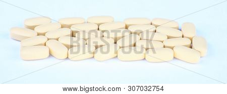 Hiv Therapy Efavirenz On Background At Dry Sunny Summer Day