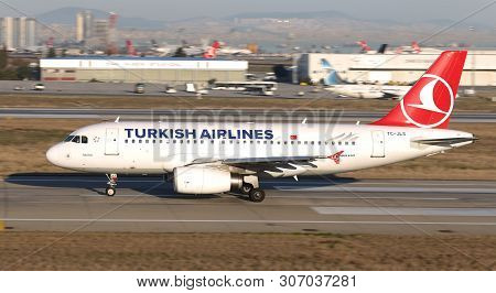 Airplane Takeoff From Airport