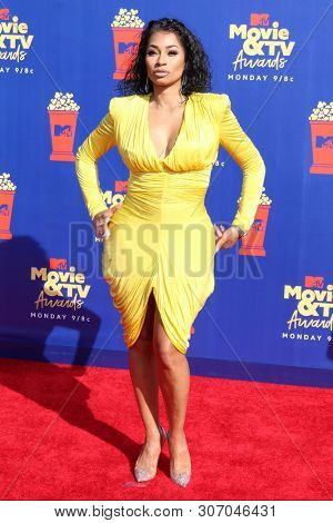 LOS ANGELES - JUN 15:  Karlie Redd at the 2019 MTV Movie & TV Awards at the Barker Hanger on June 15, 2019 in Santa Monica, CA