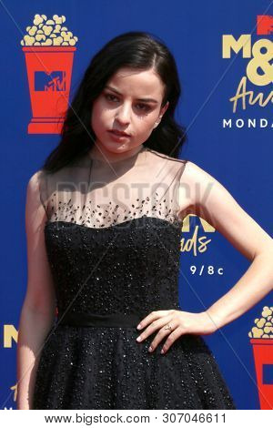 LOS ANGELES - JUN 15:  Katie Sarife at the 2019 MTV Movie & TV Awards at the Barker Hanger on June 15, 2019 in Santa Monica, CA