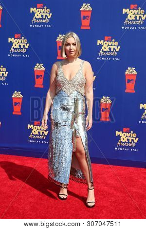 LOS ANGELES - JUN 15:  Serena Kerrigan at the 2019 MTV Movie & TV Awards at the Barker Hanger on June 15, 2019 in Santa Monica, CA