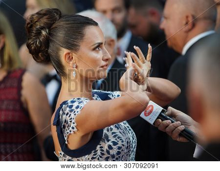 CANNES, FRANCE - MAY 17, 2019: Penelope Cruz attends the screening of 
