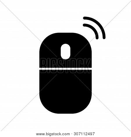 Computer Mouse Vector Icon On White Background. Computer Mouse Icon In Modern Design Style. Computer