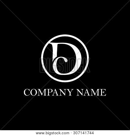Dc Initial Logo Design Inspiration, Clean And Clever Vector