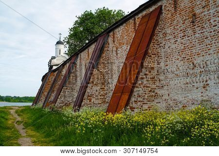 View to Kirillo-Belozersky Monastery in Kirillov, Russia