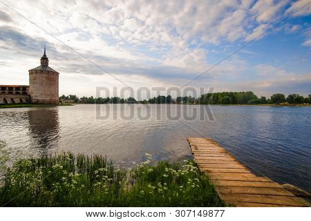 View to Kirillo-Belozersky Monastery in Kirillov, Russia