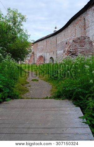 View to Kirillo-Belozersky Monastery in Kirillov, Russia