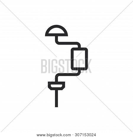 Drill Icon Isolated On White Background. Drill Icon In Trendy Design Style For Web Site And Mobile A