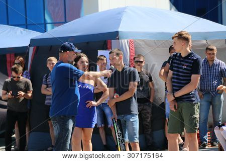 Yoshkar-ola, Russia, June 02, 2019: Exhibition Of Cars And Motorcycles - Festival - Yo Summit 2019 -