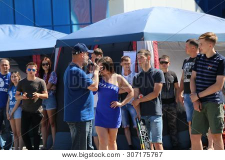 Yoshkar-ola, Russia, June 02, 2019: Exhibition Of Cars And Motorcycles - Festival - Yo Summit 2019 -