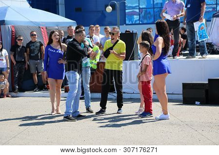 Yoshkar-ola, Russia, June 02, 2019: Exhibition Of Cars And Motorcycles - Festival - Yo Summit 2019 -