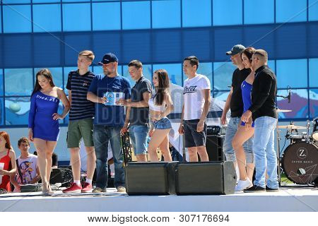Yoshkar-ola, Russia, June 02, 2019: Exhibition Of Cars And Motorcycles - Festival - Yo Summit 2019 -