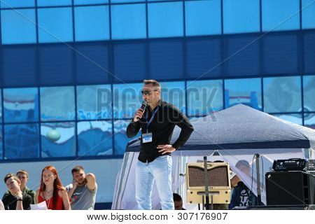 Yoshkar-ola, Russia, June 02, 2019: Exhibition Of Cars And Motorcycles - Festival - Yo Summit 2019 -