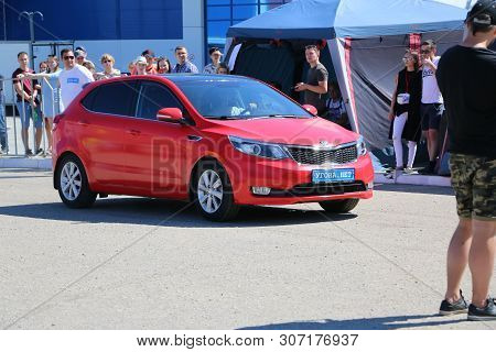 Yoshkar-ola, Russia, June 02, 2019: Exhibition Of Cars And Motorcycles - Festival - Yo Summit 2019 -