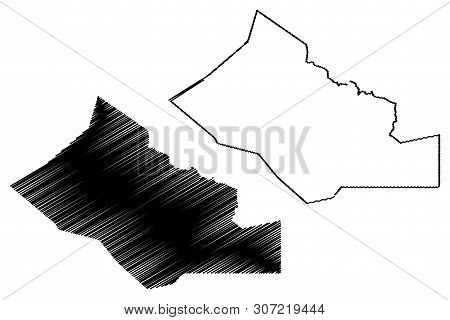 Kidal Region (regions Of Mali, Republic Of Mali) Map Vector Illustration, Scribble Sketch Kidal Map