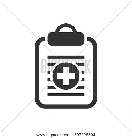 Beautiful, Meticulously Designed Insurance Health Agreement Document Icon