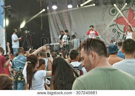 August 16, 2019. Chernivtsi, Ukraine. Youth, Musical Ethno Festival 