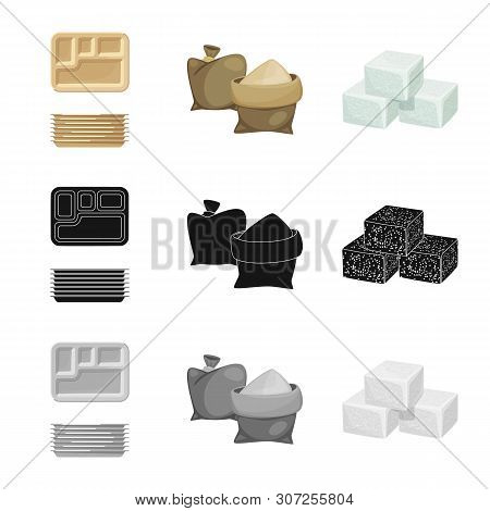 Vector Illustration Of Farm And Agriculture Icon. Set Of Farm And Technology Vector Icon For Stock.