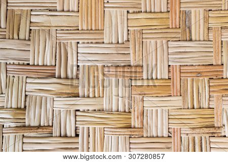 Bamboo Weave Texture Or Bamboo Weave Pattern Background . Weave Texture Or Weave Pattern In Classic 