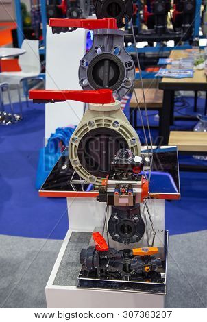 Plastic Pvc Valves. Ball Valve And Butterfly Valve
