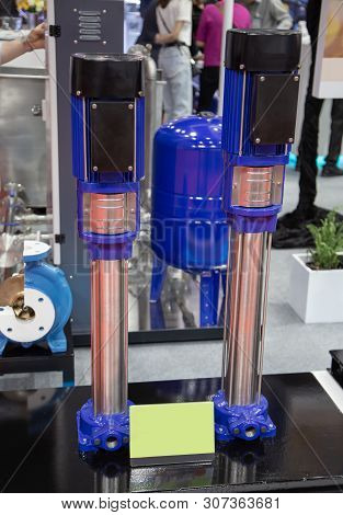 Water Vertical Multistage Inline Pump For Transferring Liquids Of Low Viscosity
