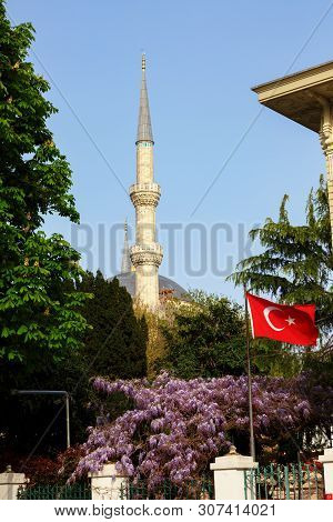 Istanbul. Sights Of Sultanahmet Square. Historikal Plases