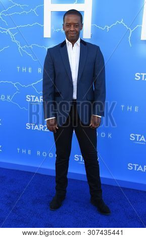 LOS ANGELES - JUN 17:  Adrian Lester arrives for the STARZ 'The Rook' Premiere on June 17, 2019 in Los Angeles, CA                