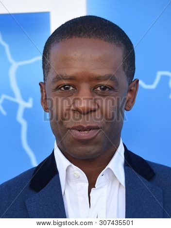 LOS ANGELES - JUN 17:  Adrian Lester arrives for the STARZ 'The Rook' Premiere on June 17, 2019 in Los Angeles, CA                