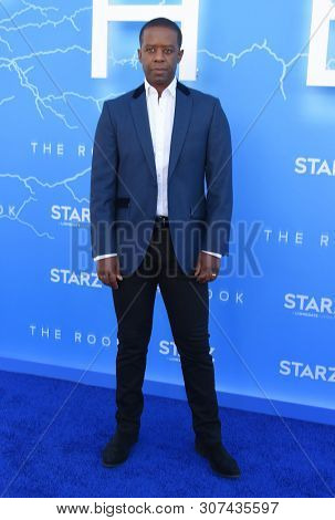 LOS ANGELES - JUN 17:  Adrian Lester arrives for the STARZ 'The Rook' Premiere on June 17, 2019 in Los Angeles, CA                