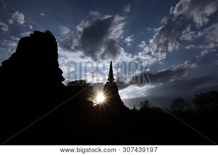 Asia Thailand Sukhothai Temple Wat Chang Lom
