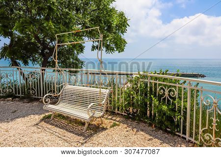Park Of The Palace Euxinograd. Black Sea Coast, Varna, Bulgaria