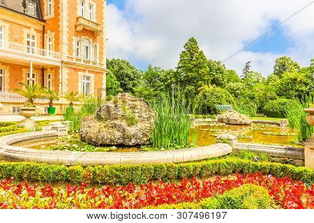 Varna, Bulgaria - June 06, 2019: Park Of The Palace Euxinograd. Black Sea Coast, Varna, Bulgaria
