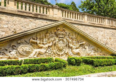 Varna, Bulgaria - June 06, 2019: Park Of The Palace Euxinograd. Black Sea Coast, Varna, Bulgaria