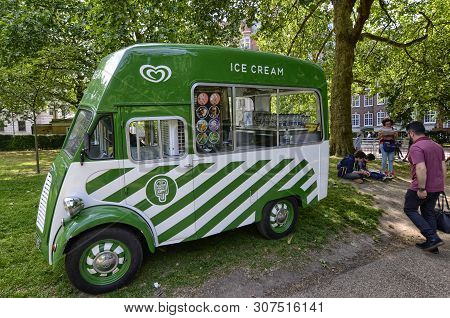 A Vintage Ice Cream Van