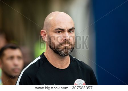 Rio De Janeiro, Brazil - June 18, 2019: Coach Hassan Al-haidos During The America Cup 2019 Group B A