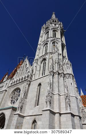 Old St. Mathias Church In Budapest, Hungary