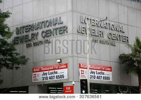 6/18/2019 Los Angeles, California: Scenes of the International Jewelry Center, and Diamond District of Los Angeles CA. Editorial Use Only.