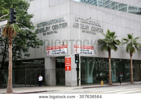 6/18/2019 Los Angeles, California: Scenes of the International Jewelry Center, and Diamond District of Los Angeles CA. Editorial Use Only.