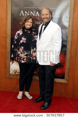 Judy Spera and Tony Spera at the Los Angeles premiere of 'Annabelle Comes Home' held at the Regency Village Theatre in Westwood, USA on June 20, 2019.