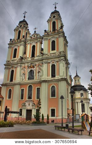 Church Of St. Catherine In Vilnius, Lithuania