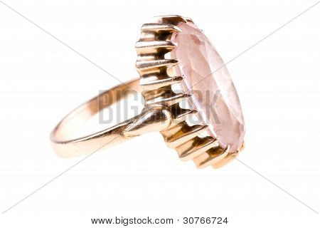 Anillo de oro Macro