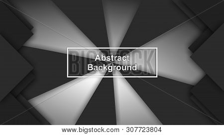 Abstract Background With Black And Gray Color. Background For Backdrop.