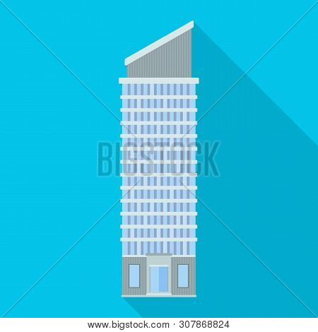 Vector Illustration Of House And Apartment Logo. Set Of House And Panoramic Vector Icon For Stock.