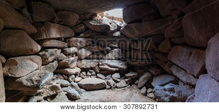 The Interior Of The Temple Of The Megalithic Complex Of The Early Bronze Age  - Wheels Of Spirits - 