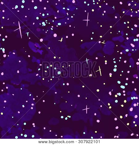 Vector Seamless Colorful Abstract Background. Can Be Used For Wallpaper, Pattern Fills, Web Page, Su