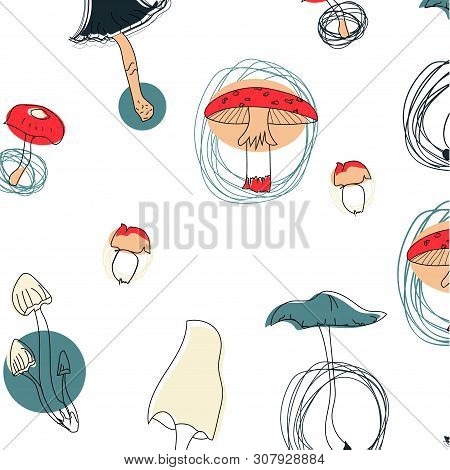 Seamless Design. Decoration Textile And Paper Series