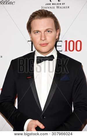 NEW YORK-APR 23: Ronan Farrow attends the 2019 Time 100 Gala at Frederick P. Rose Hall, Jazz at Lincoln Center on April 23, 2019 in New York City. 
