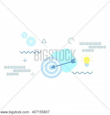 Target Icon Concepts. Modern Target Vector Illustration Concept.simple Vector Icon. Design For Web U