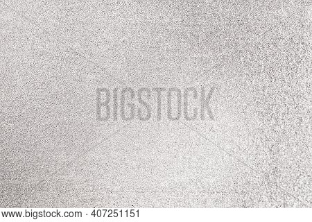 Close Up Of Gray Glitter Textured Background