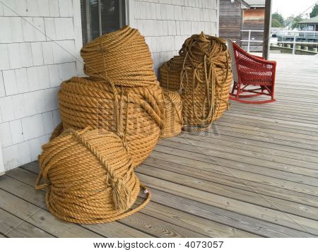 Lano na verandě